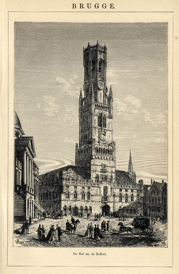 view Brugge by Winkler Prins, Barclay