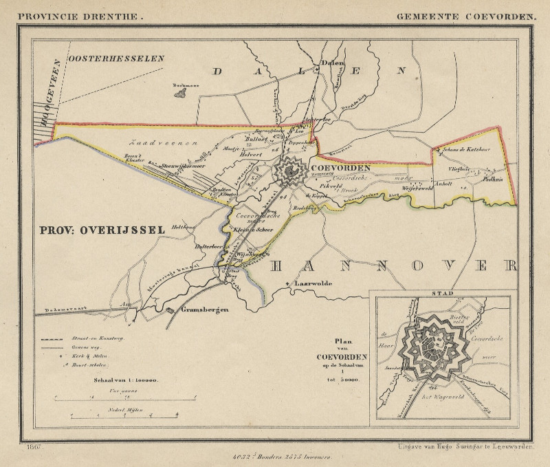 Coevorden by Kuyper (Kuijper)