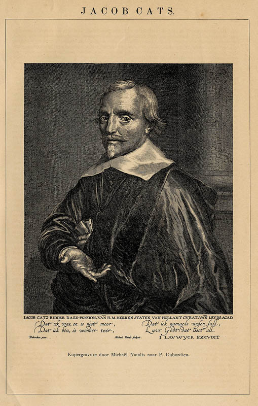 print Jacob Kats by Winkler Prins, Michaël Natalis