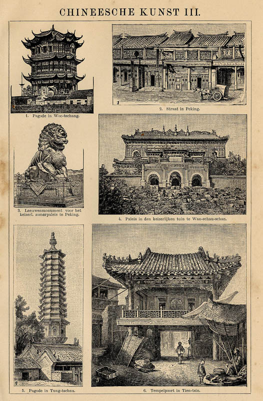 print Chineesche kunst III by Winkler Prins