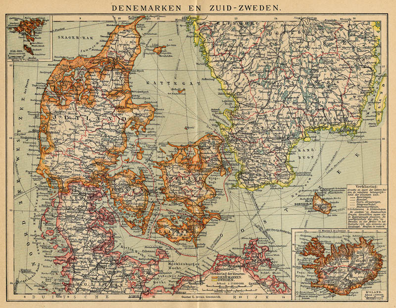 Denemarkern en Zuid-Zweden by Winkler Prins