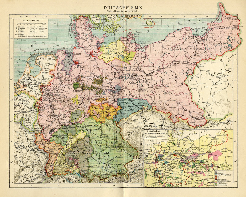 Duitsche Rijk (Staatkundig overzicht) by Winkler Prins
