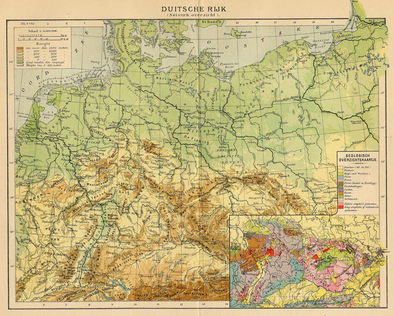 Duitsche Rijk (Natuurk. overzicht) by Winkler Prins