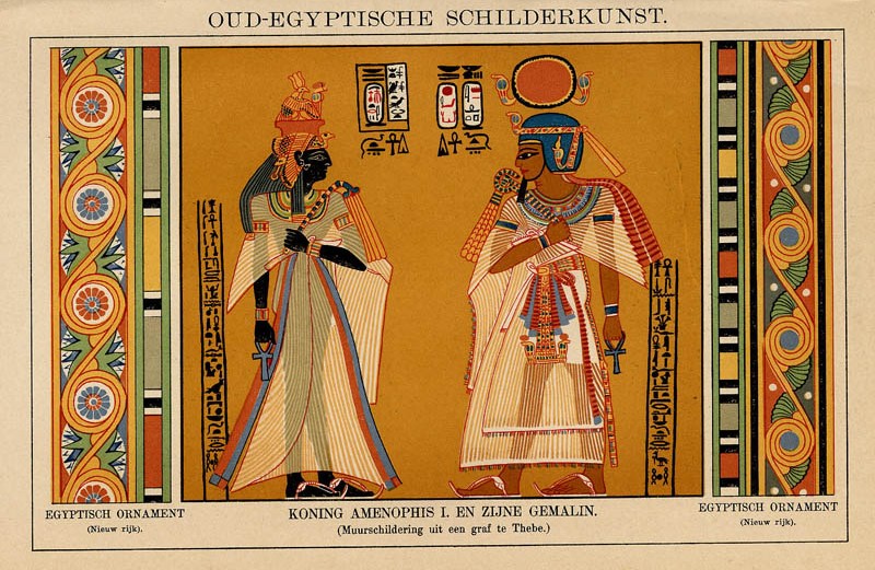 Oud-Egyptische schilderkunst by Winkler Prins