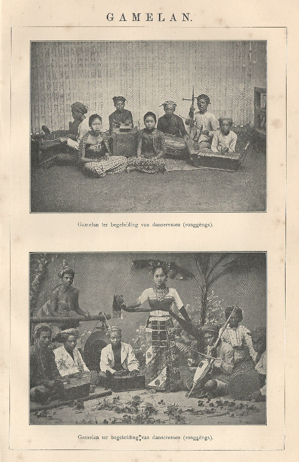 print Gamelan by Winkler Prins