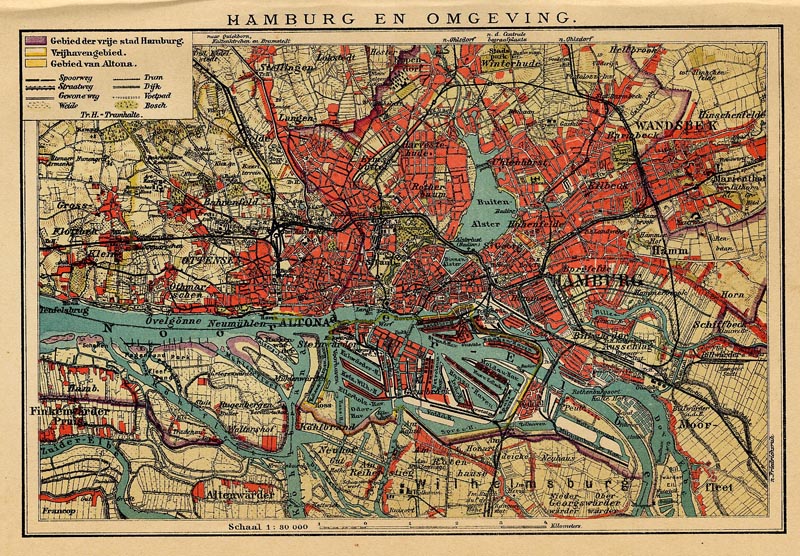 Hamburg en Omgeving by Winkler Prins