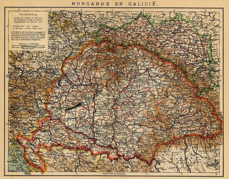 Hongarije en Galicië by Winkler Prins