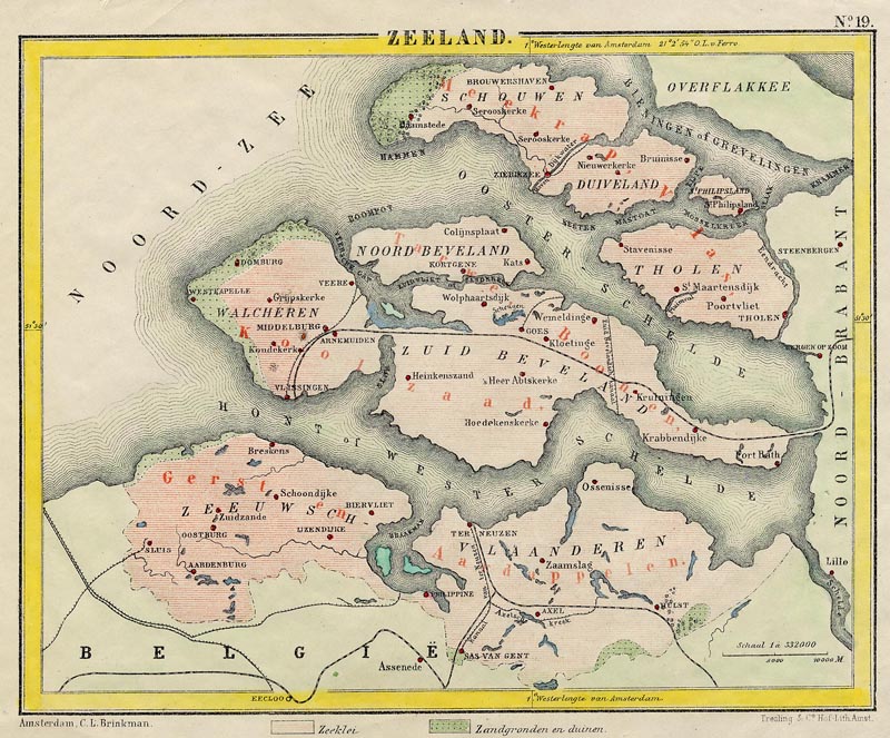 Zeeland by Posthumus, van Bemmelen, Brinkman