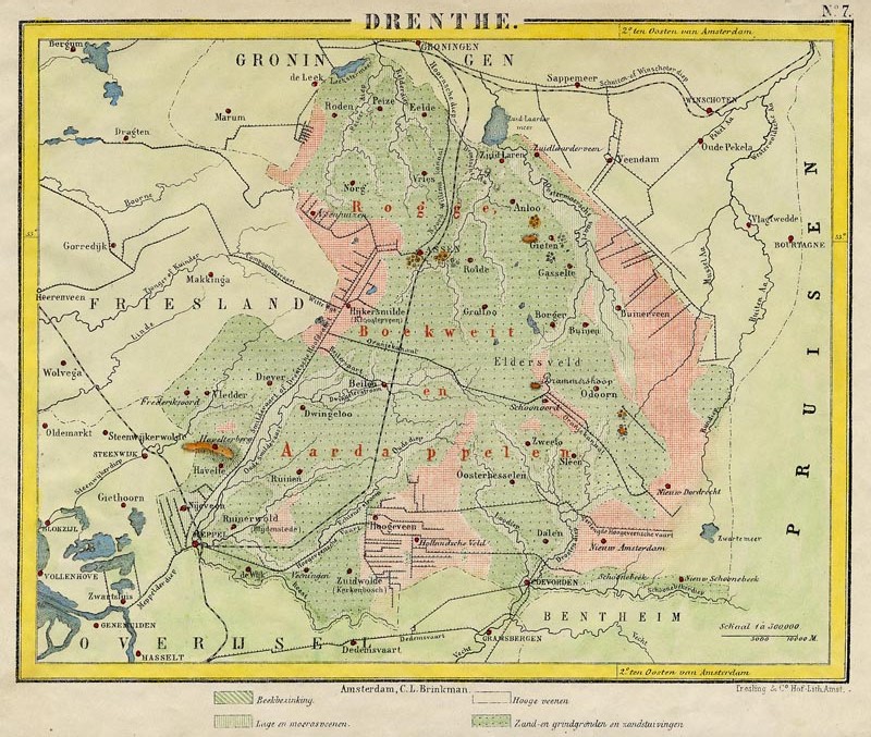 Drenthe by Posthumus, van Bemmelen, Brinkman