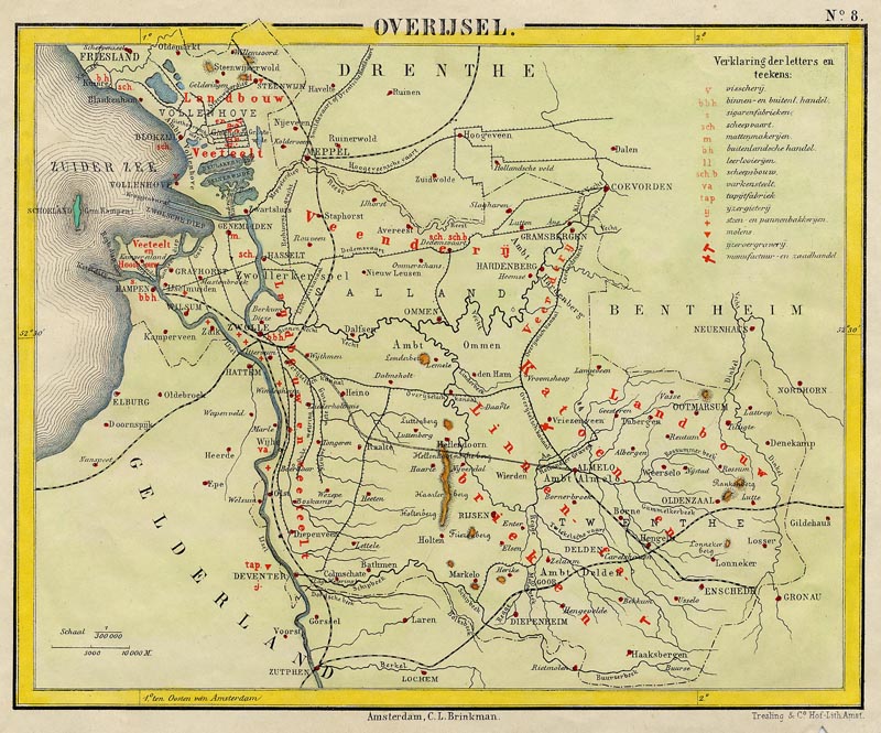 Overijssel by Posthumus, van Bemmelen, Brinkman