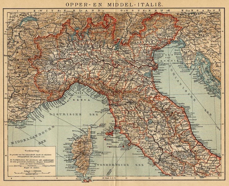 Opper- en Middel - Italië by Winkler Prins