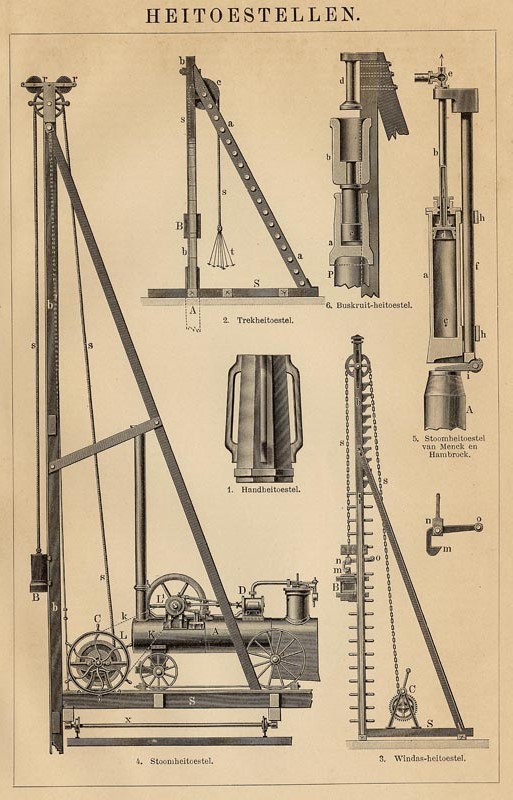 print Heitoestellen by Winkler Prins