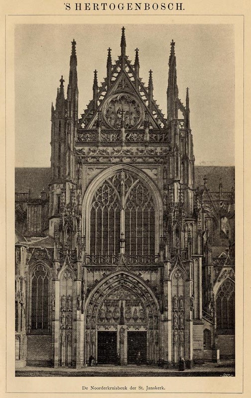 view &acute;s Hertogenbosch (St Janskerk) by Winkler Prins