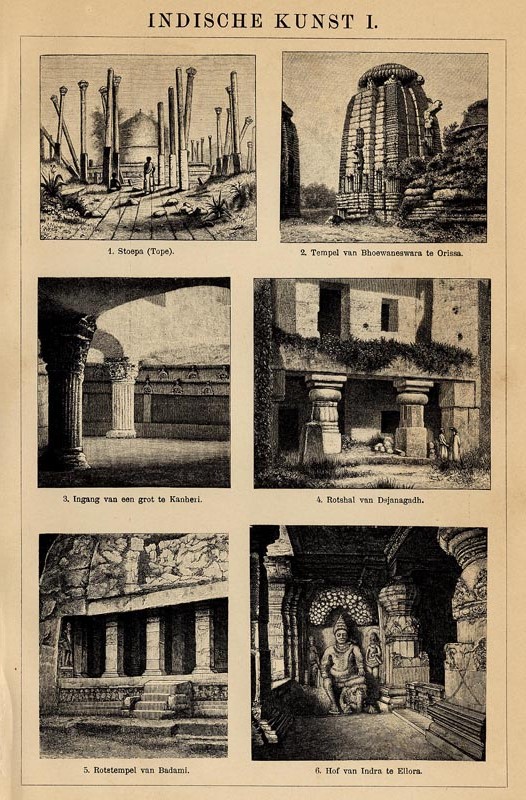 print Indische kunst I by Winkler Prins