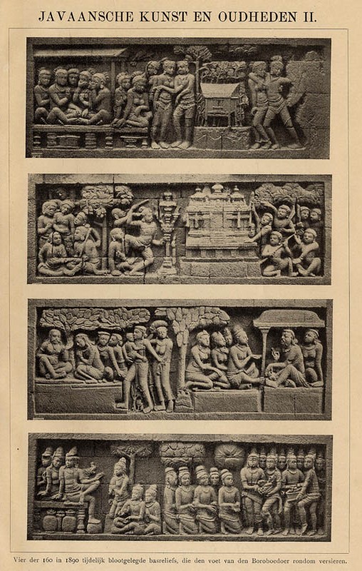 print Javaansche kunst en Oudheden II by Winkler Prins