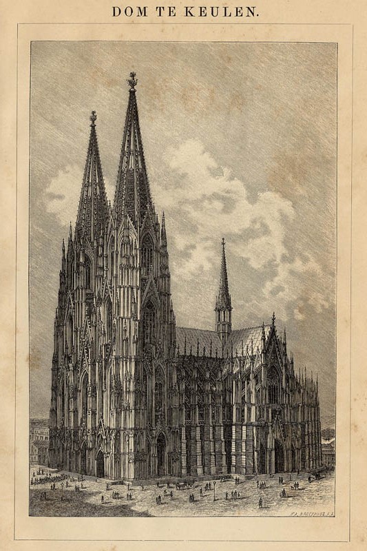 view Dom te Keulen by Winkler Prins, Brockhaus