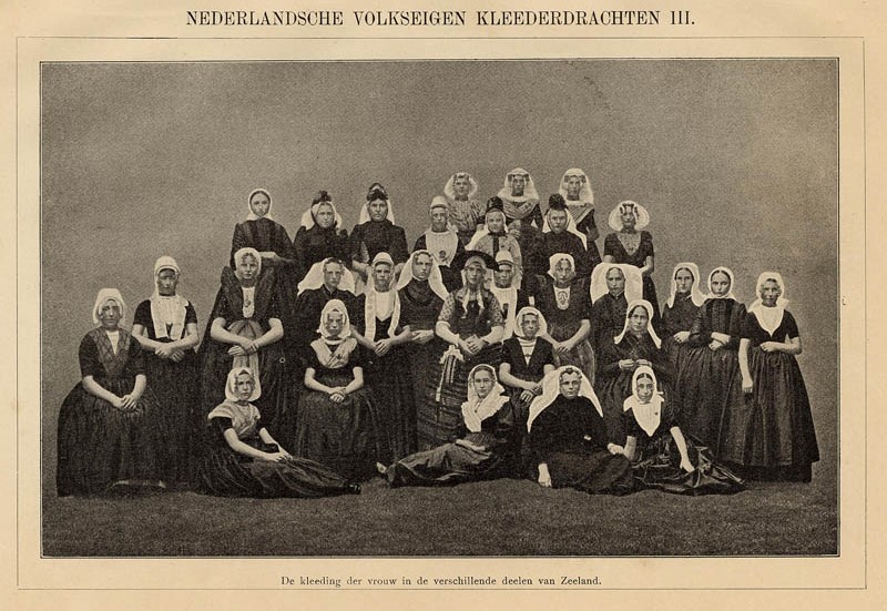 Nederlandsche volkseigen kleederdrachten III by Winkler Prins