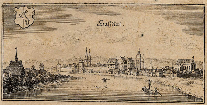 Hassfurt by Mattheaus Merian