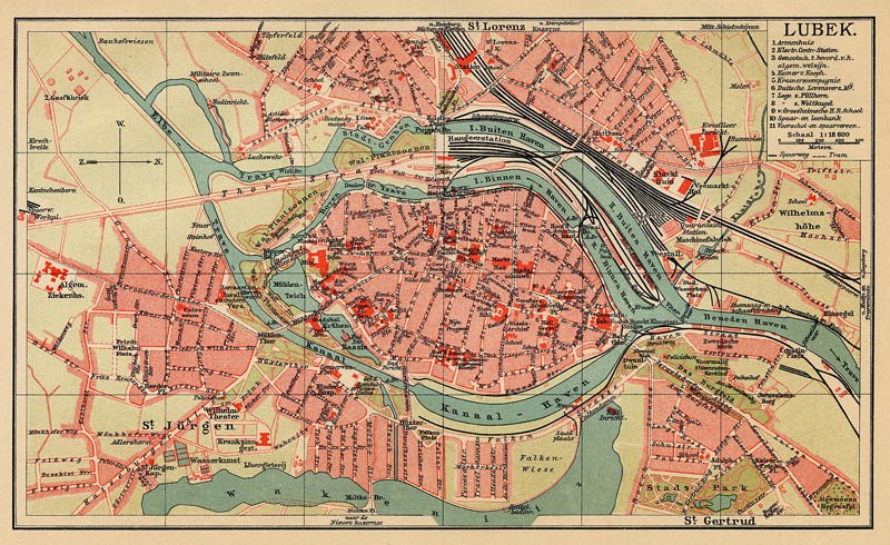 Lübeck by Winkler Prins