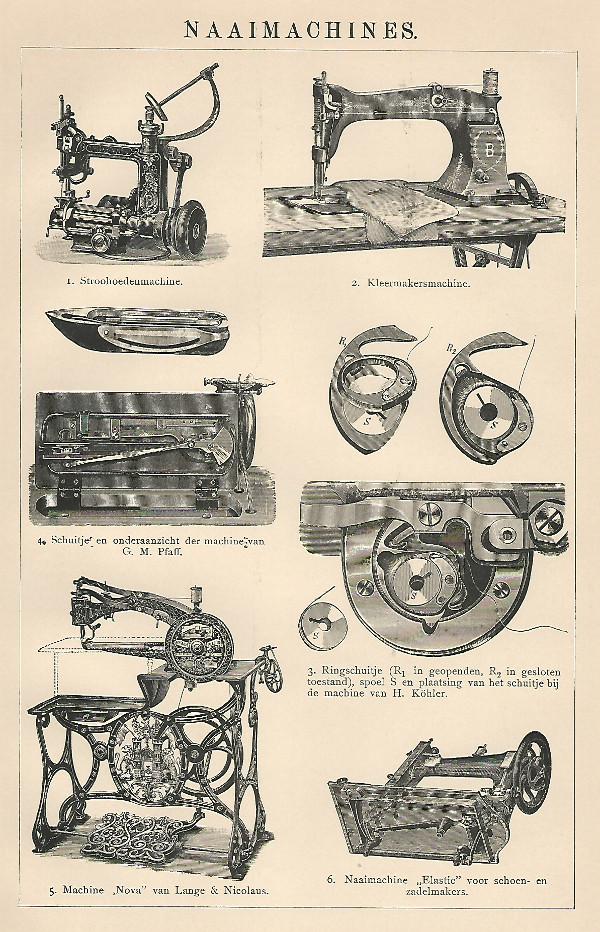 print Naaimachines by Winkler Prins