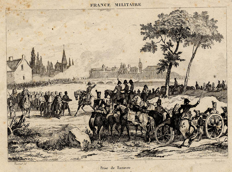 France Militaire - Prise de Hanovre by L. Massard, naar Martinet