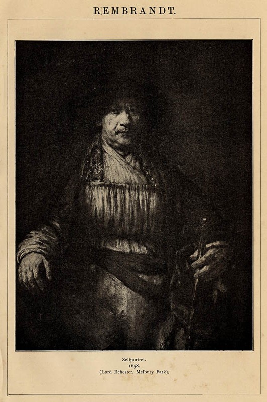 print Rembrandt by Winkler Prins