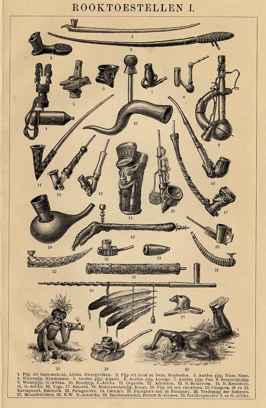 image of print Rooktoestellen I by Winkler Prins print Rooktoestellen I by Winkler Prins