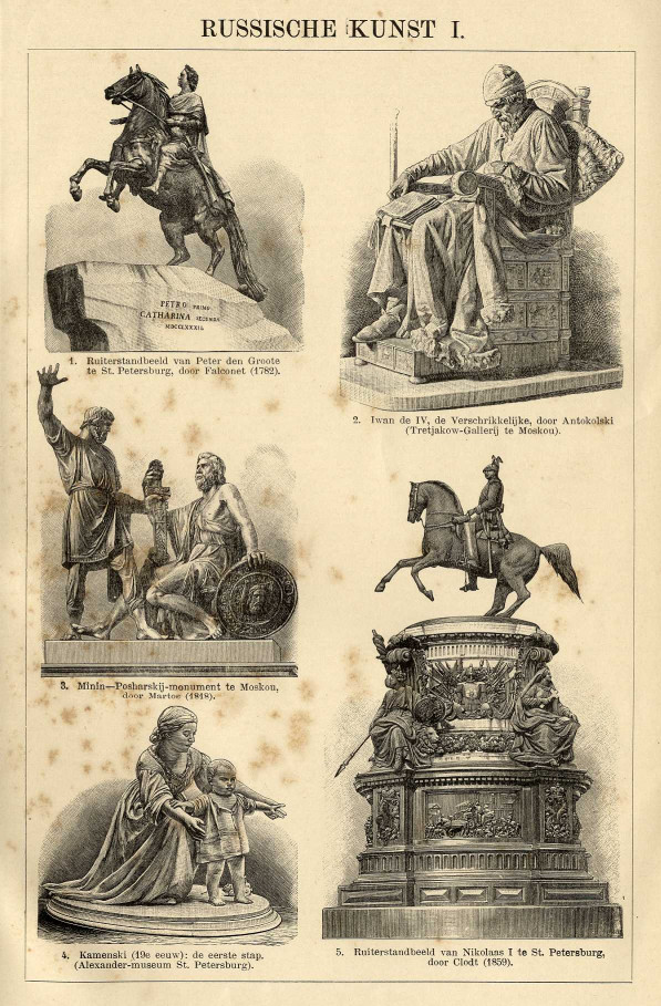 print Russische kunst I by Winkler Prins