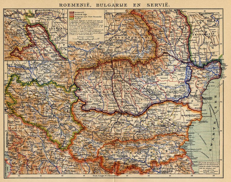 Roemenië, Bulgarije en Servië by Winkler Prins