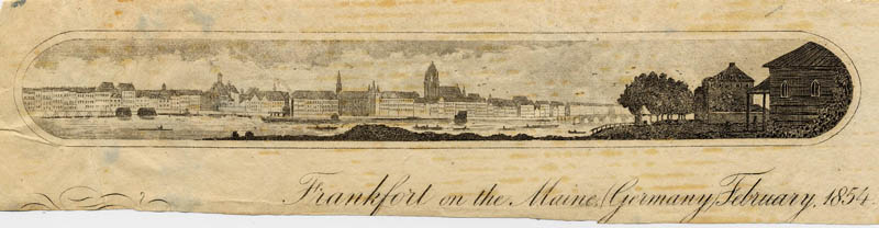 Frankfort on the Maine/ Germany/ February 1854 by nn