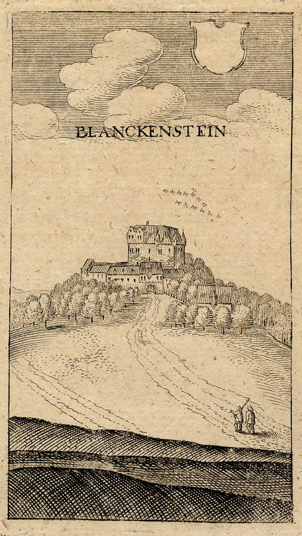 view Blanckenstein by Mathaüs Meriam