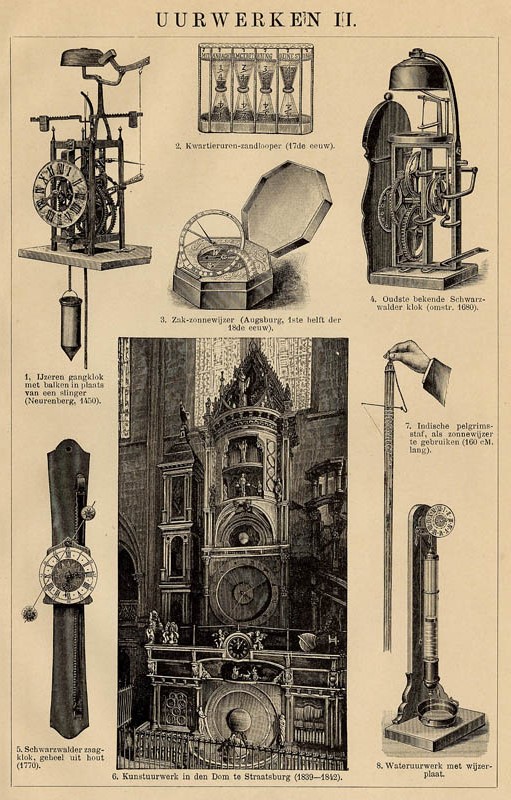 print Uurwerken II by Winkler Prins