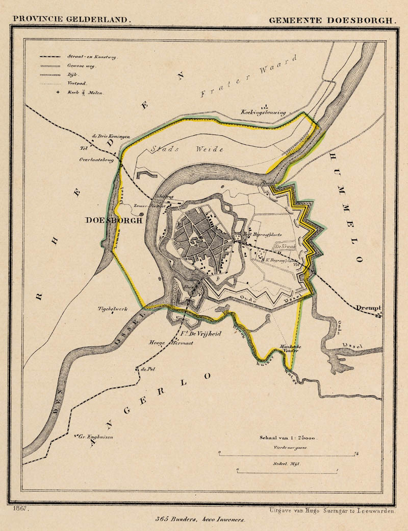 Doesborgh (Doesburg) by Kuyper (Kuijper)