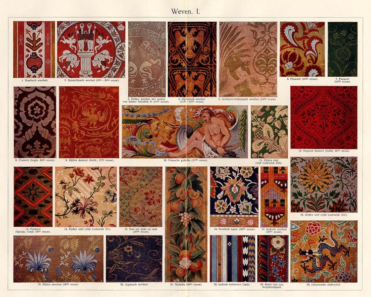 image of print Weven I by Winkler Prins Weven I by Winkler Prins