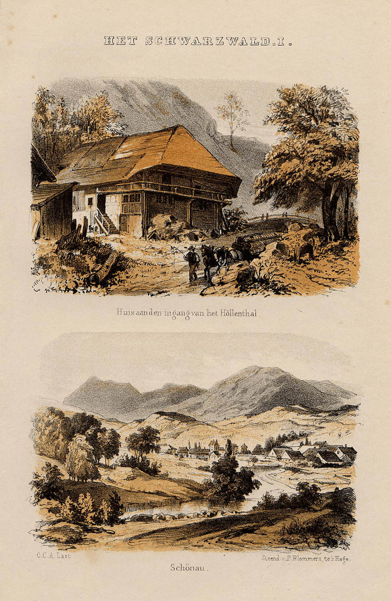 Het Schwarzwald by C.C.A. Last