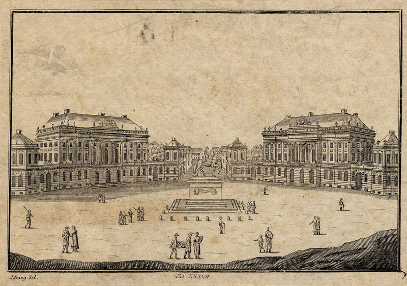 Amalienborg Kopenhagen by F. Bang