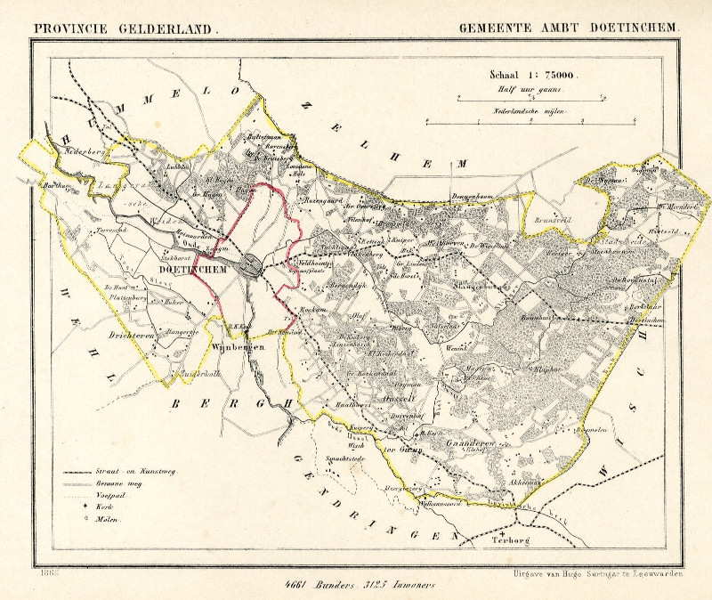 Doetinchem (Ambt) by Kuyper (Kuijper)