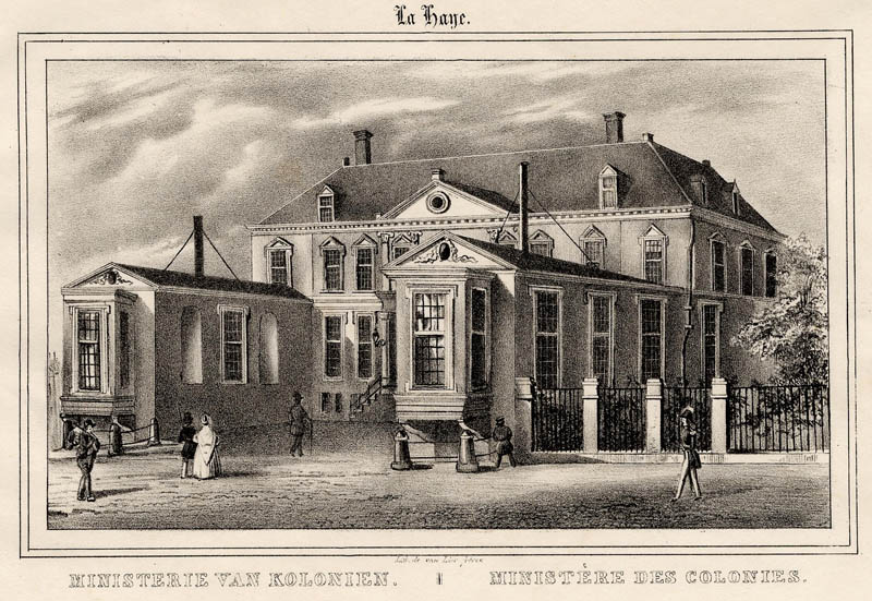 Ministerie van Koloniën / Ministere des Colonies by Gebr. van Lier