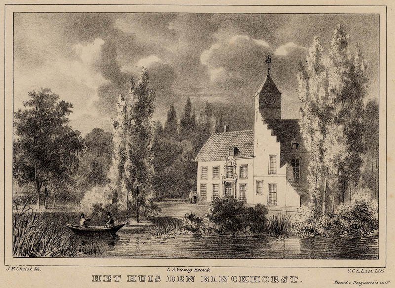 Het huis den Binckhorst by C.C.A. Last, naar J.F. Christ