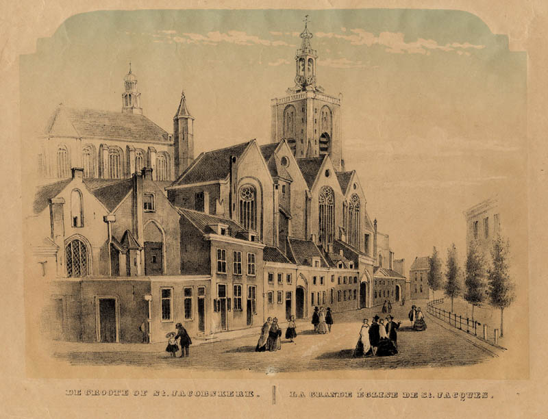De Groote of St.Jacobskerk / La grande église de St.Jacques by nn