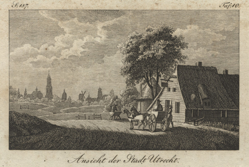 Ansicht der Stadt Utrecht by nn