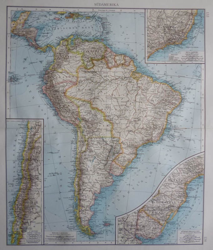 Südamerika by Richard Andree