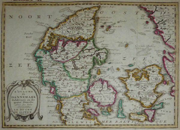 map Le Royaume de Danemark by de Missy, de Leth