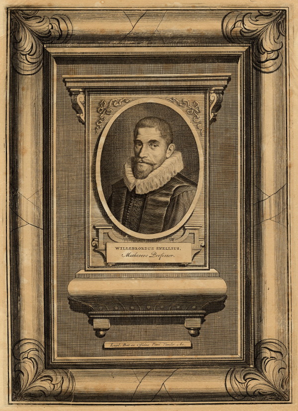 print Willebrordus Snellius, Matheseos Professor by nn