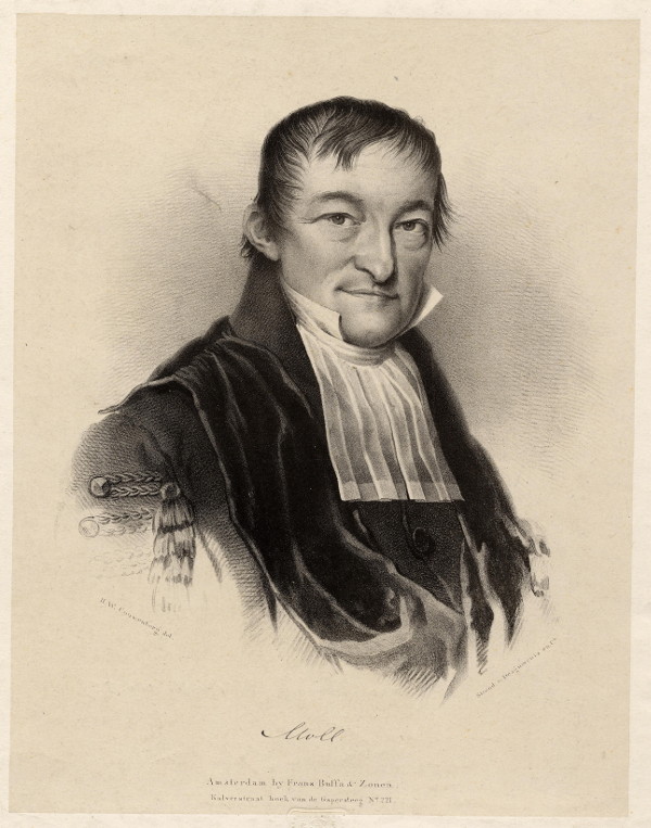 print Gerrit Moll (Gerard Moll) by H.W. Couwenberg