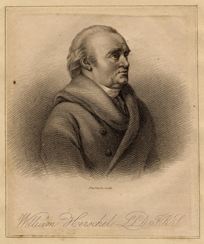 William Herschel Ph.D. F.R.S. by Thomson, naar Rehberg