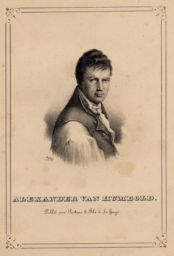 print Alexander van Humbold by nn