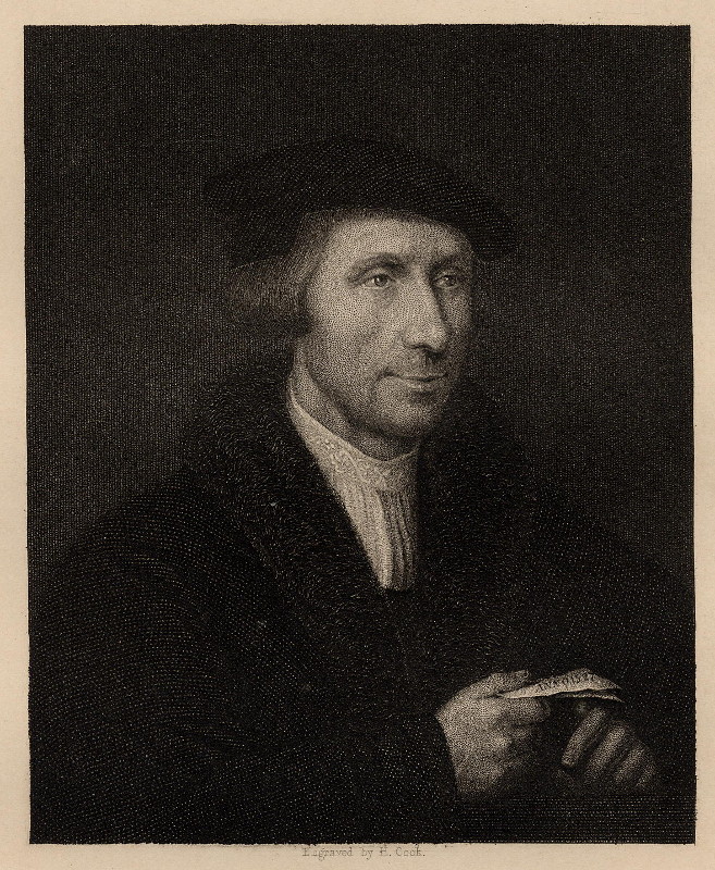 Thomas Linacre, M.D., first president of the Royal College of Physicians by H. Cook