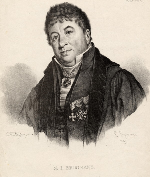 print S.J. Brugmans by L. Springer, naar C.H. Hodges