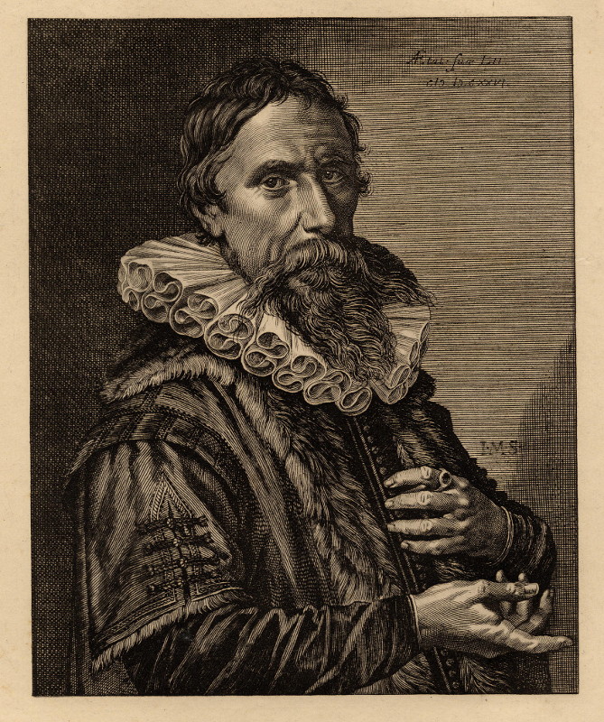 Johannes Fontanus by Jan Harmensz Muller naar Thomas Keyzer